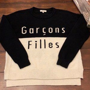 Madewell Garçon Filles Sweater